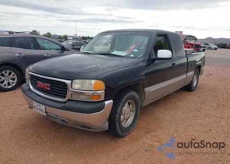 1999 GMC Sierra 1500 Sle from USA, damaged, VIN 2GTEC19T0X1533402